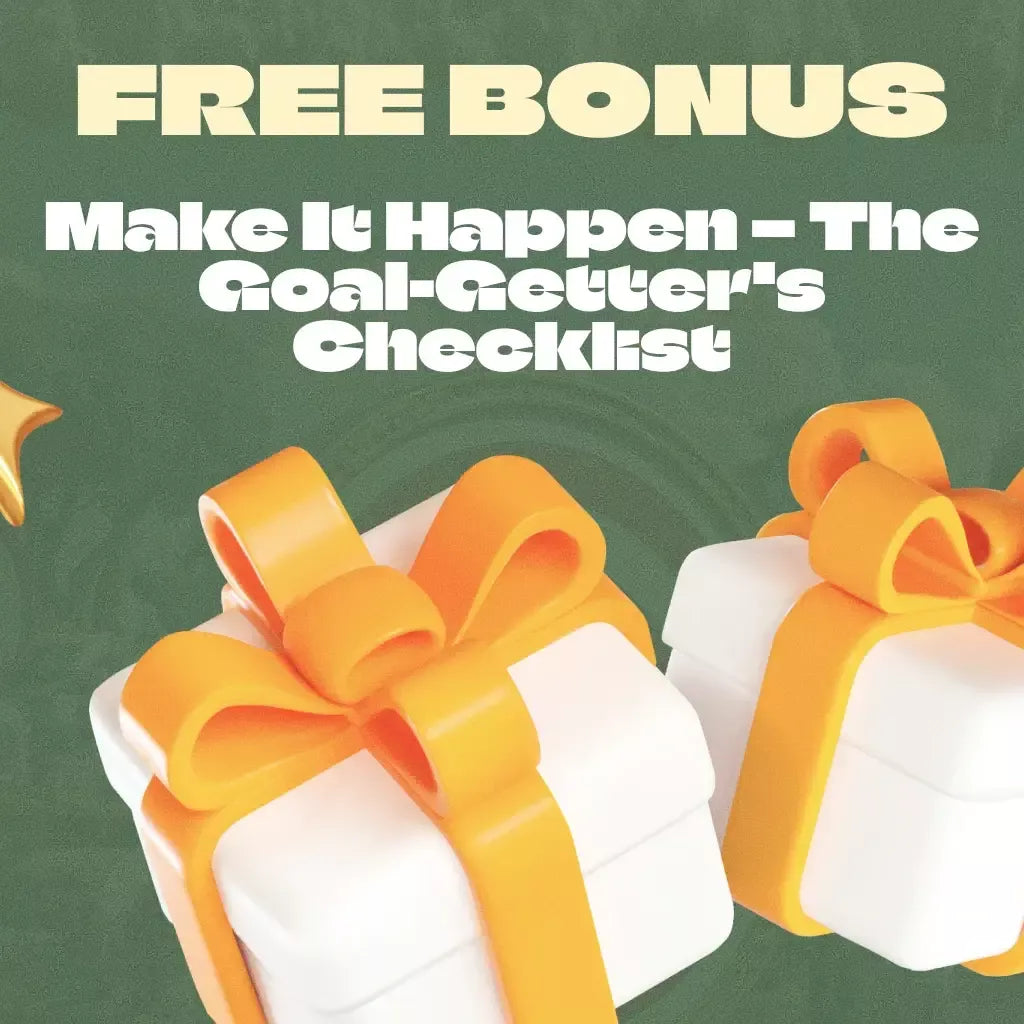 Goal-Setting Guide for Real Results – Printable Goal Planner, SMART Goals Workbook & Productivity Template for Achievable Success