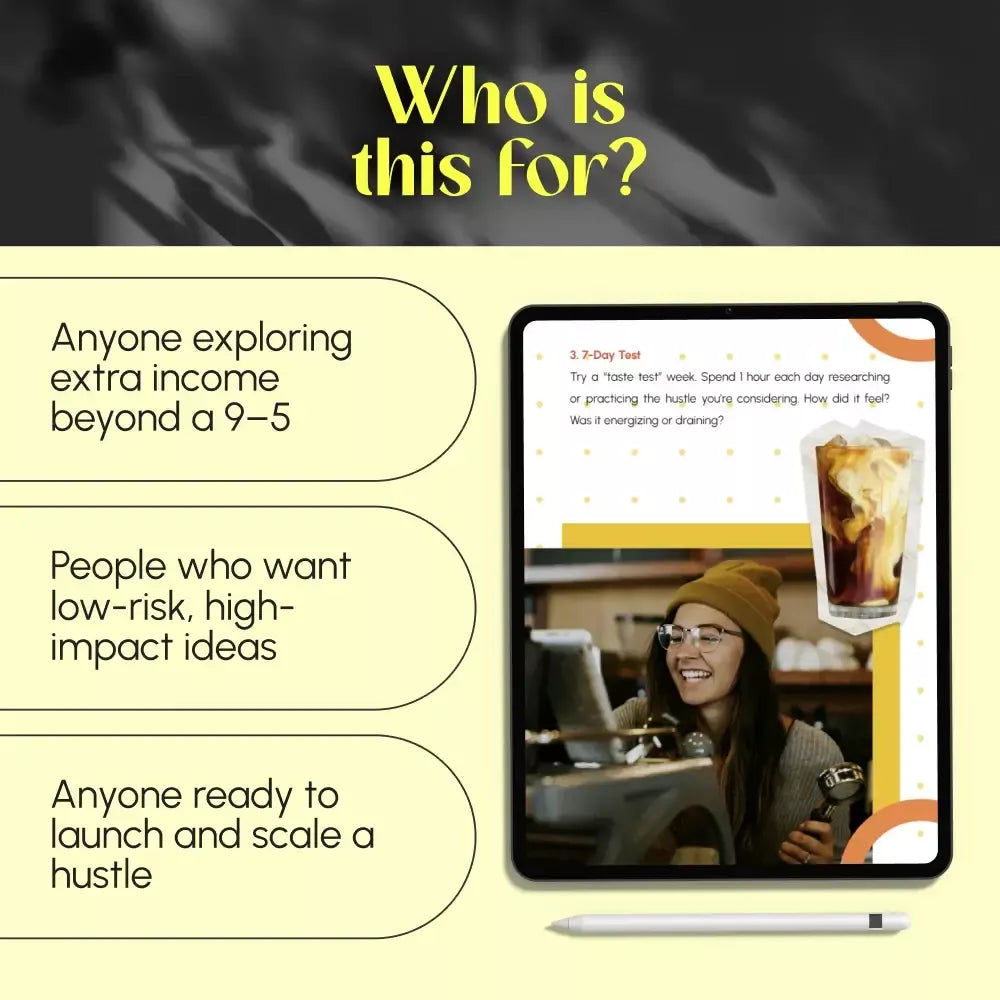 Top 50 Side Hustles That Actually Pay | Digital Download PDF eBook | Side Hustle Ideas That Make Money | Gig Economy & Passive Income